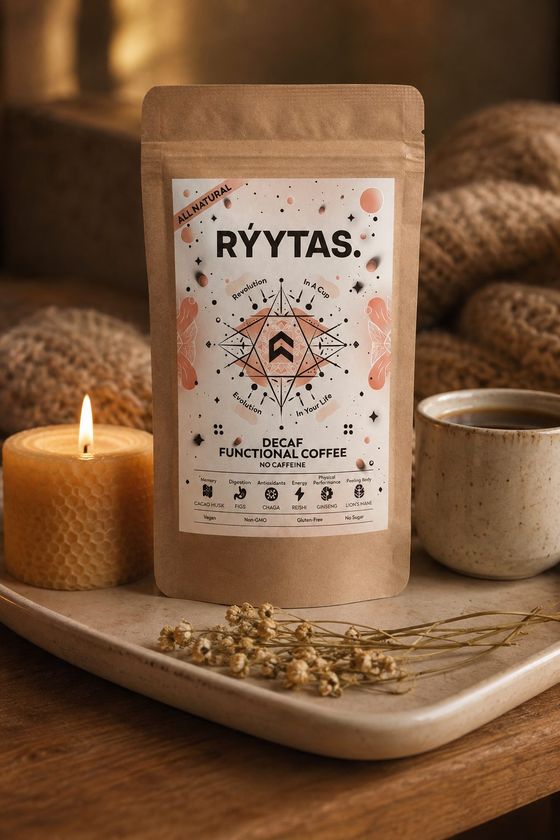 RÝYTAS. De-Caf kafija bez kofeīna